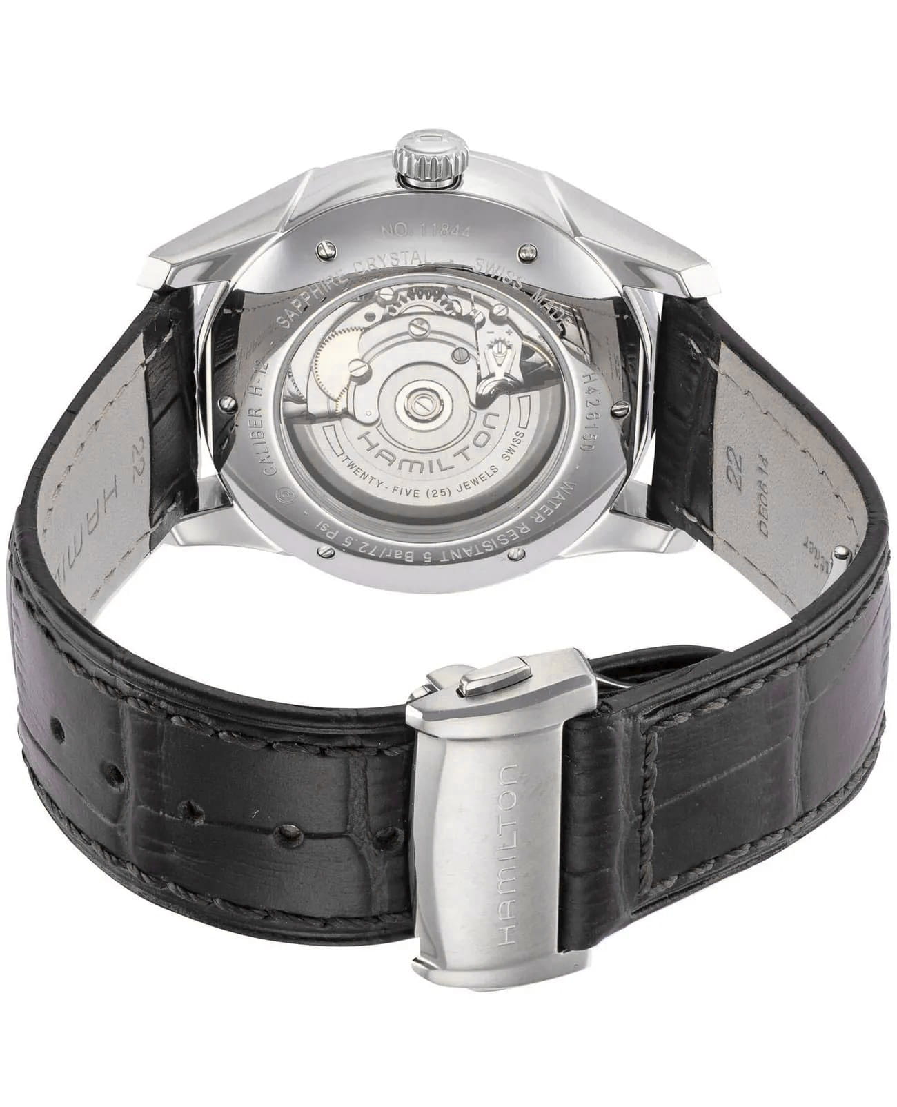 Hamilton Hamilton Jazzmaster Regulator Auto H42615553 , наручные мужские часы фото под углом